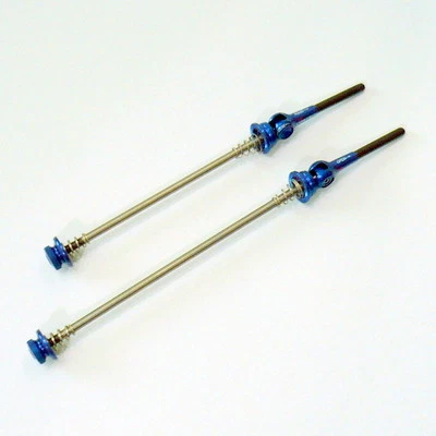 gobike88 MR. CONTROL QR-SPOT Titanium Carbon Skewers, QR, MTB, Blue, A92 - Image 1 of 2