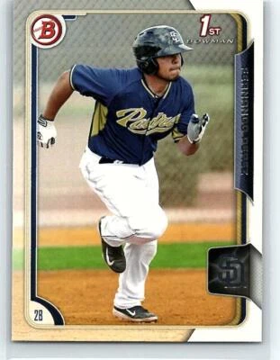 2015 Bowman Prospects #BP9 Fernando Perez NM-MT RC Rookie Padres ID:3888 - Image 1 of 2