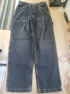 Route 66 Relaxed Straight 32x31 Blue Jeans Pants Retro Dungarees Work - Picture 1 of 18