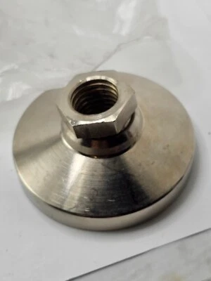 TSW-4N 3/4-10 Thread 3" Base Dia Steel Female-End Leveling Mount 1-.5" Length - Image 1 of 4