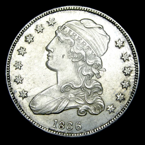 1836 Capped Bust Quarter Silver   ---- Gem BU Type Coin ---- #SS822 Cover