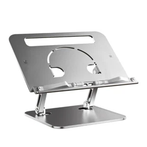 Foldable Tablets Stand Cooling Holder Bracket Anti-slip CNCAluminum Alloy Riser - Picture 1 of 8