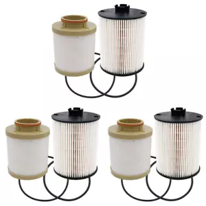 3X Filtro de combustible para Ford 08-2010 F250 F350 F450 F550 Super Duty FD4617 3C346731AA - Imagen 1 de 11