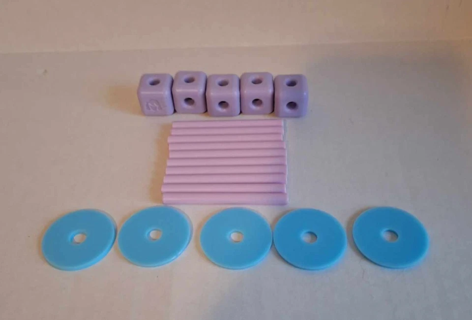 Goldie Blox and the Spinning Machine Herramientas de REEMPLAZO: Arandelas, Bloques y Ejes Foto 1 de 4