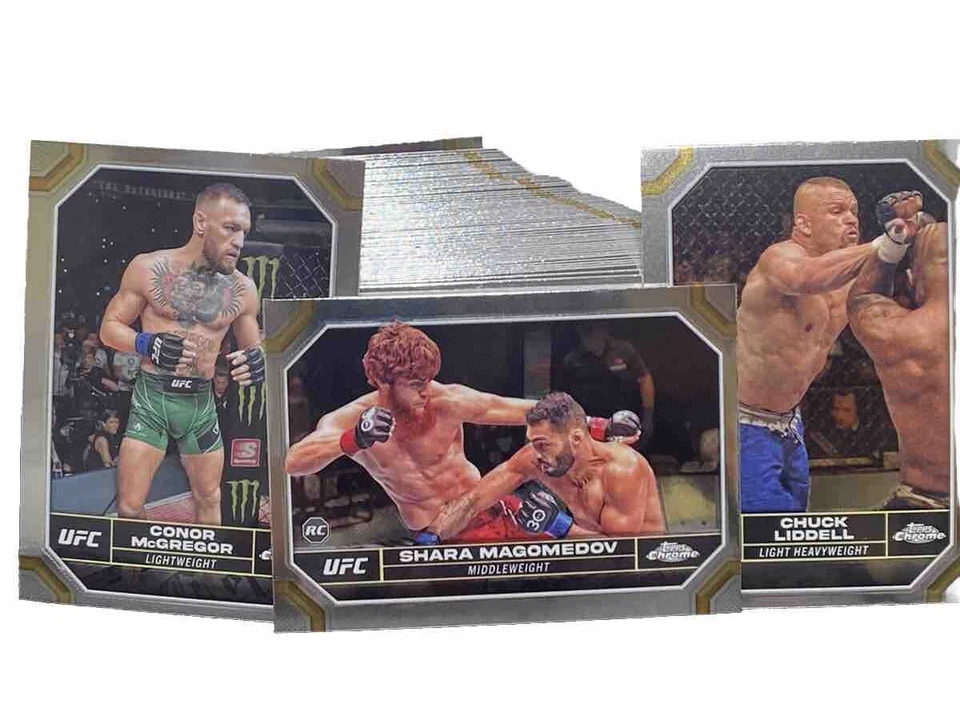 2024 Topps Chrome UFC Base Cards 1 to 200 - COMPLETE YOUR SET - Pick Your Cards - Image 1 of 1