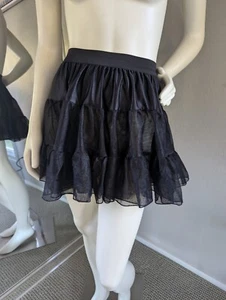 Women’s Petticoat Skirt Black One Size Halloween Costume - Picture 1 of 5