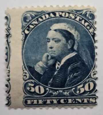 Canada #47 Mint OG Hinged CV is $600 - Image 1 of 2