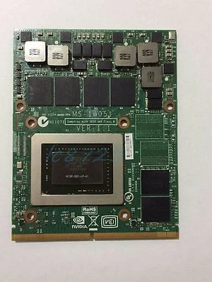 MSI GT60 GT70 N13E-GS1-LP-A1 GTX 670M 1.5GB GDDR5 Video Card MS-1W051 - Image 1 of 3