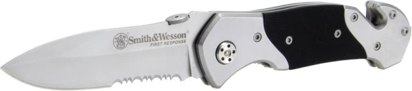 S&W First Response 40% Serr Blade w/Black G10 Insert Belt Cutter Win Punch SWFRS - Image 1 of 1