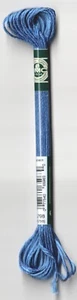 SATIN MOULINÊ DMC - Colour Cobalt - 8m - 100% rayon - 1008F.S0798 - 6316 - Picture 1 of 1