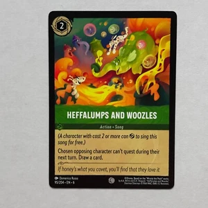Heffalumps and Woozles 95/204 Disney Lorcana Azurite Sea Regular Common Card NM - Picture 1 of 2