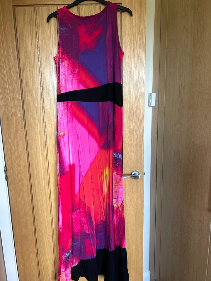 maxi vestido mujer talla 16 manga menos Foto 1 de 4