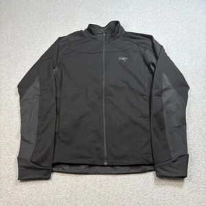 Giacca Arcteryx uomo L nera antivento zip intera tasca posteriore ciclismo arrampicata escursione - Foto 1 di 10