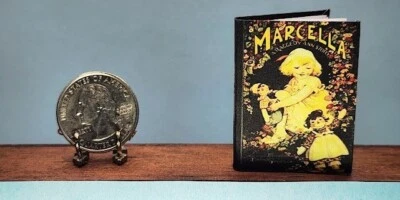 LEE ANN BORGIA 1:6 SCALE MINIATURE BOOK MARCELLA: A RAGGEDY ANN STORY BARBIE PLAYSCALE