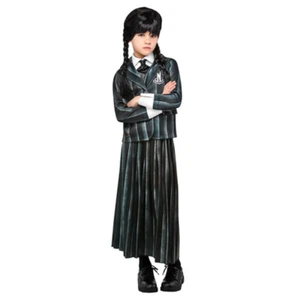 Addams Family Girls Wednesday Nevermore Academy Costume - Picture 1 of 1