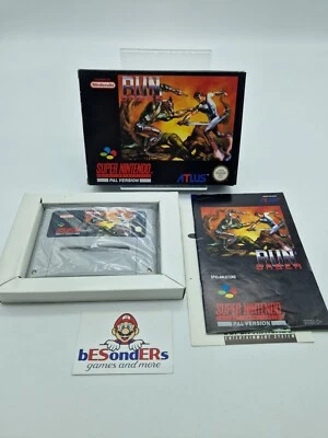 Run Saber - Super Nintendo SNES - PAL - OVP - Anleitung - Bild 1 von 4