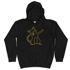 Dabbing Kitty Cat Kid Hoodie Streetwear Soft Winter Sweater - Picture 1 of 9