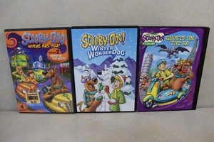 3 SCOOBY-DOO WHERE ARE YOU, WHAT'S NEW, & WINTER WONDER DOG DVDS + HIDDEN BONUS - Picture 1 of 3