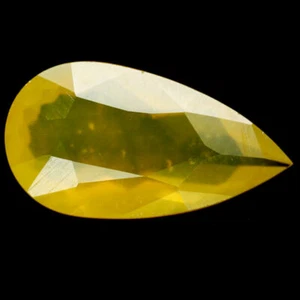 Shola Genuine 12.32 Ct Natural Yellow Fire Opal from Mexico - Picture 1 of 2