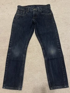 Boys Levis 513 Slim Straight Jeans ~ Size 10 Reg ~ (25 x 25) - Picture 1 of 4