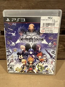 Kingdom Hearts HD 2.5 ReMIX Black Label Sony PS3 Playstation 3 CIB completo leggi - Foto 1 di 5