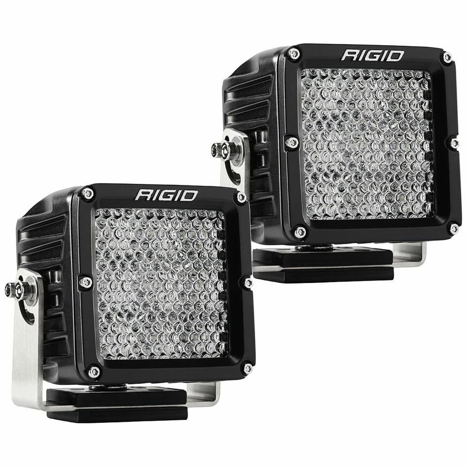 Rigid Industries 322313 黑色 D-XL 系列 LED 扩散泛光灯 - 一对 — 第 1/1 张图片