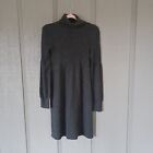 Saks Fifth Avenue Cashmere Sweater Dress Size S Long Sleeve Turtle Neck Pull On