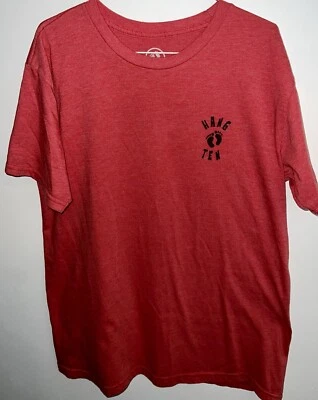 Camiseta Hang Ten roja para mujer talla mediana  Foto 1 de 4