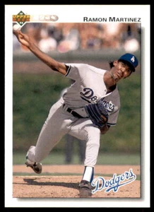 1992 Upper Deck Ramon Martinez #346 Los Angeles Dodgers - Picture 1 of 2