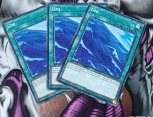 Yugioh - Umi x 3 - 1st Edition NM - Picture 1 of 1
