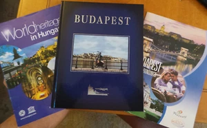 3 Budapest: Guest Book Hardcover; World Heritage & Budapest & Surroundings NF - Picture 1 of 15