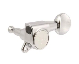 Mini teclas de afinación Gotoh 6 en línea níquel - Imagen 1 de 2