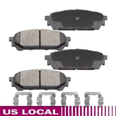4x Pastillas de freno de disco delanteras de cerámica para Subaru Baja Legacy Outback Forester 2.5GT Foto 1 de 4