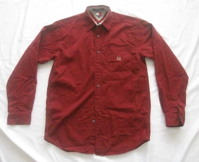 Camisa De Colección Adolescente Tommy Hilfiger Y2K Algodón Abotonada Manga Larga Talla L (MT154) Foto 1 de 4