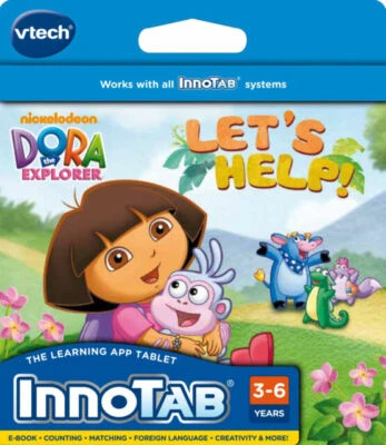 Vtech InnoTab Dora the Explorer Cartridge NIB World Tour  Read  Learn  Create - Image 1 of 2