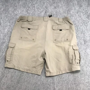 World Wide Sportsman Cargo Shorts Mens Size 42 Wet Dry Green Khaki Nylon Outdoor - Picture 1 of 12