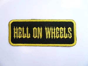 Hell On Wheels, parche, plancha, insignia, Hot Rod, American Muscle Cars, bicicleta - Imagen 1 de 1