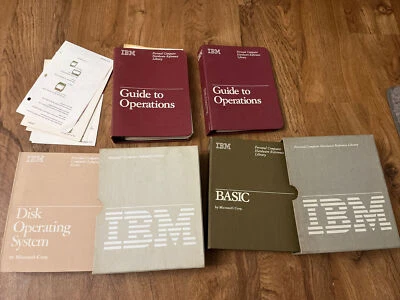IBM Lot Manuals Basic, Guide to operations,disk operating System - Image 1 of 4