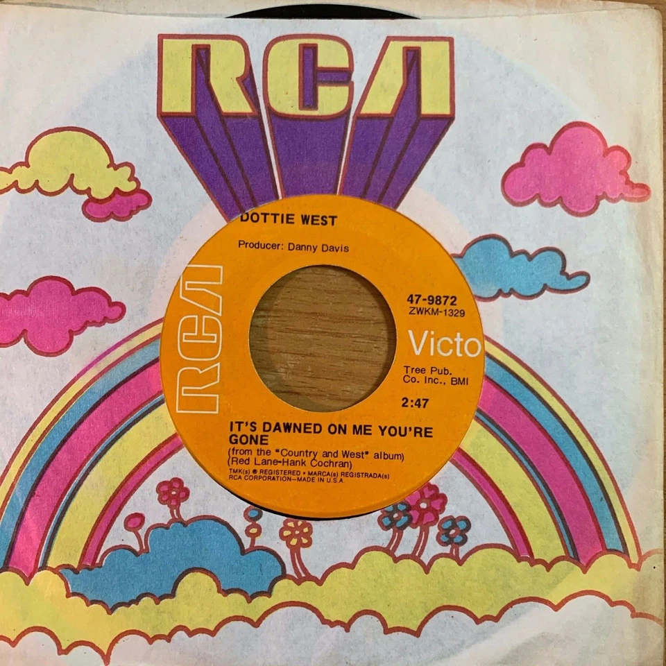 Dottie West - It's Dawned On Me You're Gone // 7" - 1. US-Pressing 1970 - Bild 1 von 1