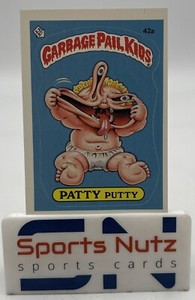 1985 Topps Garbage Pail Kids Series 1 Trading Card 42a Patty Putty