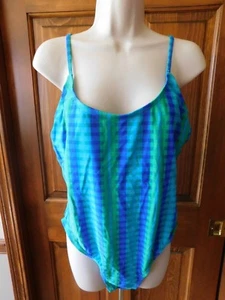 ISLANDER One Piece SWIMSUIT Swim wear High Cut Beautiful Size 18 - Picture 1 of 5