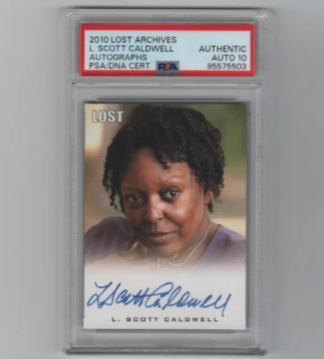 LOST ARCHIVES L. SCOTT CALDWELL AS ROSE NADLER AUTOGRAPH CARD W/PSA 10 AUTO!! - Image 1 of 2