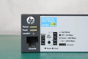 HP J9779-61001 ProCurve 2530-24 PoE+ Switch J9779A - Picture 1 of 7