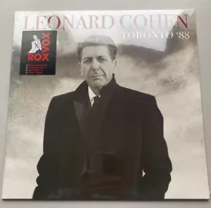 Leonard Cohen Toronto '88 12" LP Vinyl Coloured Record Album NEW Ltd Numbered - Picture 1 of 4