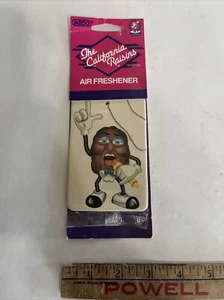 Vintage 1988 Medo California Raisin Air Freshener Car Air Freshener - Picture 1 of 2