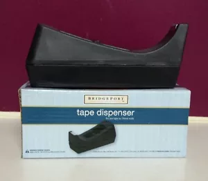 Bridgeport Dispenser Nastro Nero Scrivania Casa, Ufficio Nuovo Con Scatola - Foto 1 di 5