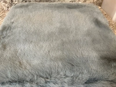 Funda de almohada de visón de piel sintética POTTERY BARN - 20 x 20 nube AZUL - NUEVA CON ETIQUETAS Foto 1 de 4