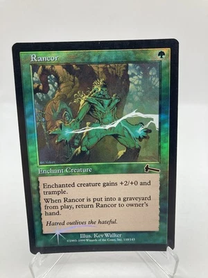 Rancor - FOIL Urza's Legacy *LP* - Magic the Gathering MTG STAPLE COMMANDER - Image 1 of 3
