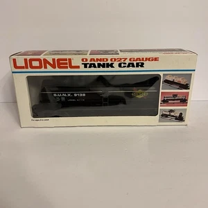 Lionel Sunoco  Tank Car 9138 LIONEL TRAIN TRAINS O Gauge In Box - Picture 1 of 6