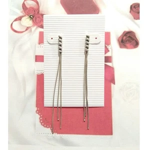 Lote de joyas firmadas con borla de plata de ley 925 postes Italia M - Imagen 1 de 9